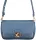 Coccinelle U4K C-Me Lock farmerkék női bőr válltáska, oldaltáska 20 x 12 x 4 cm