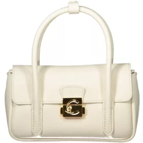   Coccinelle U4K C-Me Lock törtfehér női marhabőr kézitáska 20 x 11 x 6 cm
