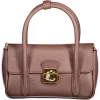 Coccinelle U4K C-Me Lock mokkabarna női marhabőr kézitáska 20 x 11 x 6 cm