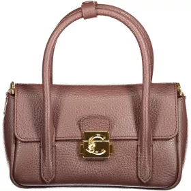   Coccinelle U4K C-Me Lock mokkabarna női marhabőr kézitáska 20 x 11 x 6 cm