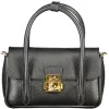 Coccinelle U4K C-Me Lock fekete női marhabőr kézitáska 20 x 11 x 6 cm