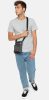Eastpak: Rusher Black Denim oldaltáska