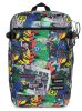 Eastpak Transit'r Pack Jurassic park mintás hátizsák, utazótáska, 16" laptoptartóval