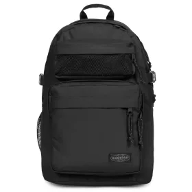   Eastpak Double Pro Black hátizsák, 16" laptoptartóval