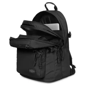   Eastpak Double Pro Black hátizsák, 16" laptoptartóval