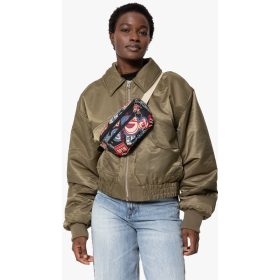 Eastpak Springer Bottle Road To Print Black övtáska