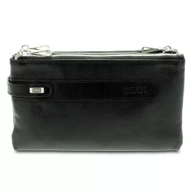 Giudi fekete férfi bőr autóstáska, irattáska