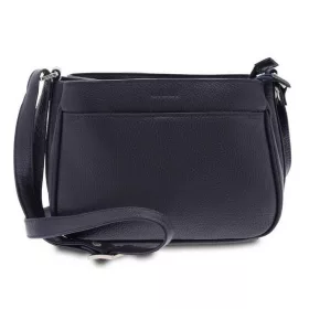 Giudi női bőr válltáska, sötétkék