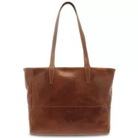 Giudi barna női bőr válltáska