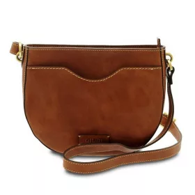 Giudi patkó alakú női bőr válltáska