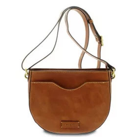 Giudi patkó alakú női bőr válltáska