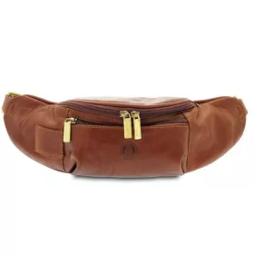 Giudi barna férfi bőr övtáska