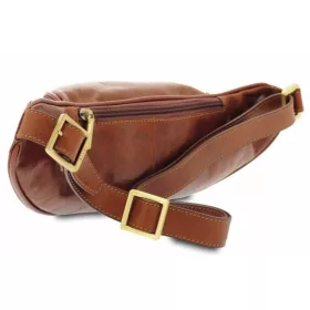 Giudi barna férfi bőr övtáska