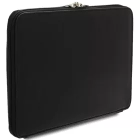 Giudi A/4 méretű toszkán fekete bőr mappa