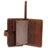 Giudi Vacchetta barna férfi bőr autóstáska, irattáska 21 x 14 cm