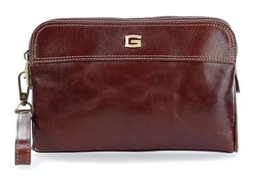 Giudi barna férfi bőr autóstáska