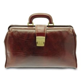 Giudi barna bőr orvosi táska