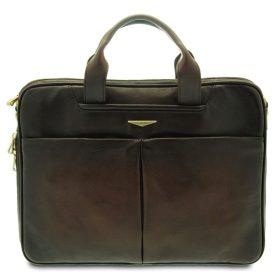 Giudi barna férfi bőr aktatáska, irattáska