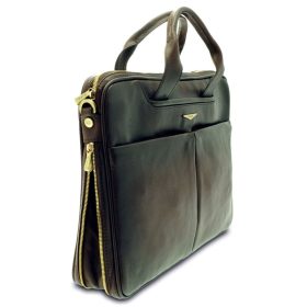 Giudi barna férfi bőr aktatáska, irattáska