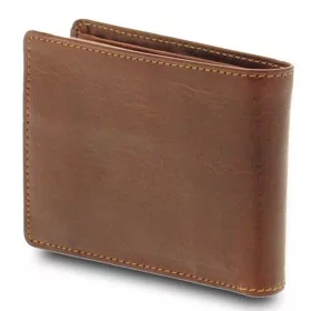 Giudi barna férfi Vacchetta bőr pénztárca