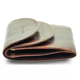 Giudi kisméretű barna bőr pénztárca