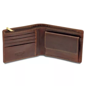 Giudi barna férfi bőr pénztárca