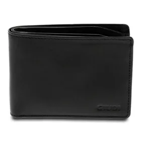 Giudi fekete férfi bőr kártyatartó, pénztárca