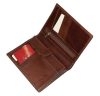 Giudi  barna férfi Vacchetta bőr pénztárca, irattárca 11,5 × 15,5 cm