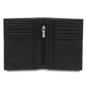 Giudi férfi bőr irattárca, bankkártya tartó, fekete