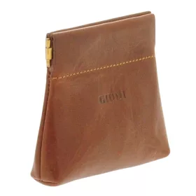 Giudi női barna bőr pénztárca