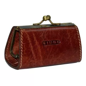 Giudi  barna bőr aprópénztartó 9 cm × 5 cm