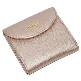 Giudi kisméretű, rosegold női bőr pénztárca