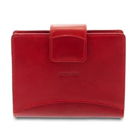 Giudi átfogópántos piros színű női bőr pénztárca