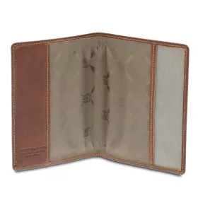 Giudi barna bőr útlevél tartó, irattartó