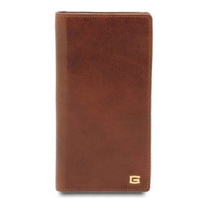Giudi férfi bőr irattárca, bankkártya tartó, barna