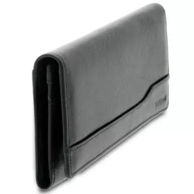 Giudi nagyméretű fekete színű bőr női pénztárca