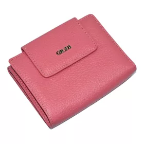 Giudi átfogópántos rózsaszín női bőr pénztárca