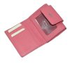 Giudi átfogópántos rózsaszín női bőr pénztárca