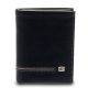 Giudi kombinált fekete-szürke színű elegáns férfi bőr pénztárca