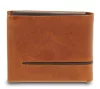 Giudi Newcastle konyak-sötétbarna férfi bőr pénztárca 11,3 x 9 cm