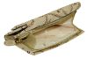 Giudi mintás bézs színű bőr pénztárca 14,5 × 10 cm