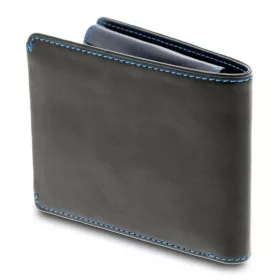 Giudi Halifax fekete-kék bőr pénztárca