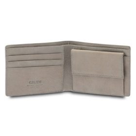 Giudi fekete-szürke férfi bőr kártyatartó, pénztárca