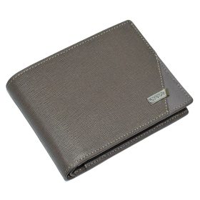 Giudi homokszürke férfi bőr pénztárca 12 × 9 cm