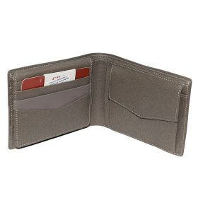 Giudi homokszürke férfi bőr pénztárca 12 × 9 cm