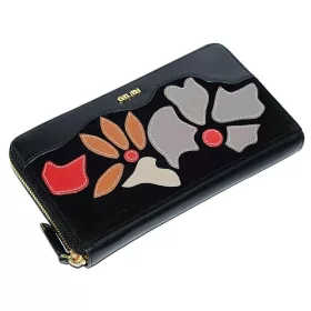 Giudi fekete bőr pénztárca