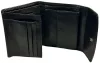Giudi vacchetta fekete női bőr pénztárca 13 x 10,5 cm