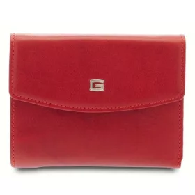 Giudi piros női bőr pénztárca