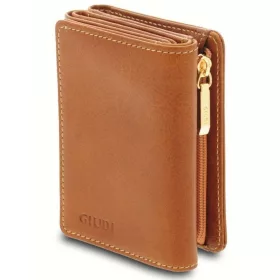 Giudi konyak színű bőr pénztárca