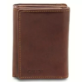 Giudi barna színű bőr pénztárca